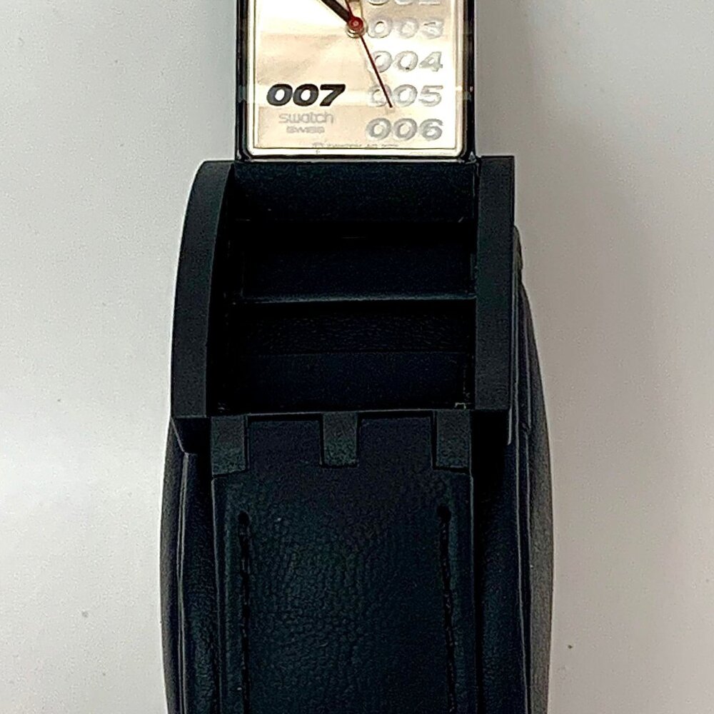 Designer Swatch Watch 40th Anniversary James Bond 007 "Die Another Day" #SUFB100